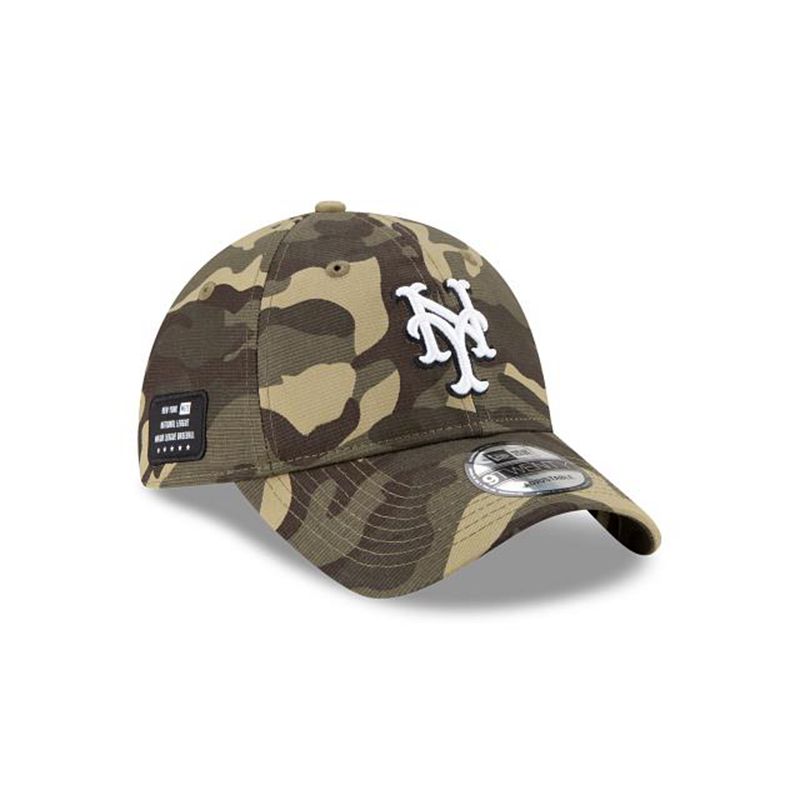 MLB New York Mets Armed Forces Weekend 9Twenty Adjustable (DDW2352) - Green New Era Caps